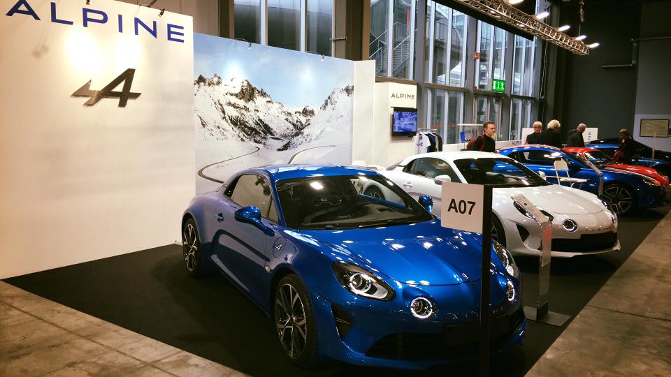 Presentazione Alpine all’evento Milano AutoClassica, tra passato e futuro.
